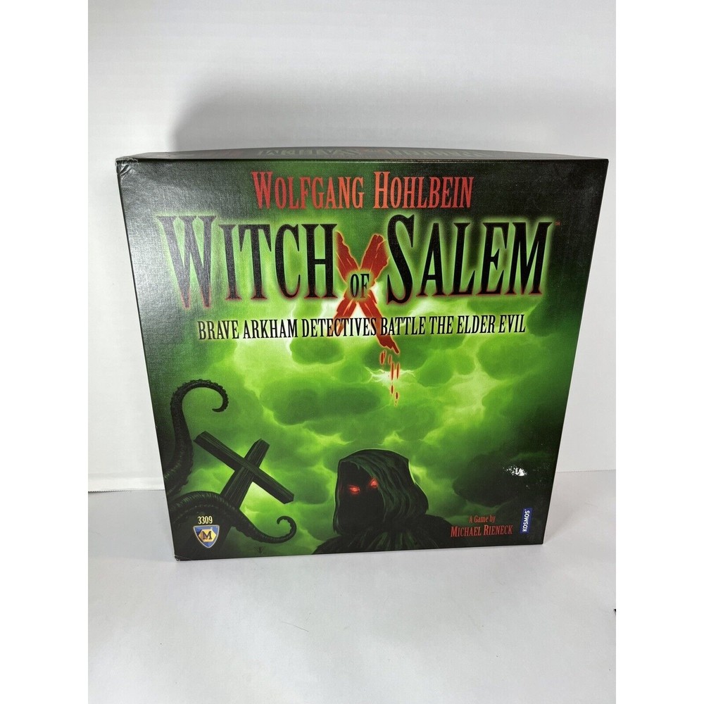 Witch of Salem Board Game English Version  Mayfair Games Complete Game